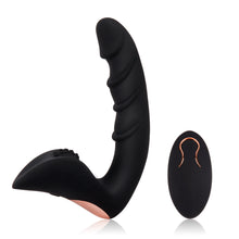 Pleasure dick  prostate massage with remote control