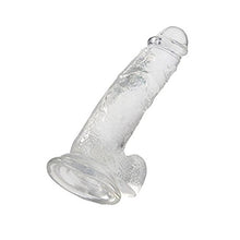 Hot Crystal clear  9inch Dildò With Powerful Suction Cup For Hands Free  fun