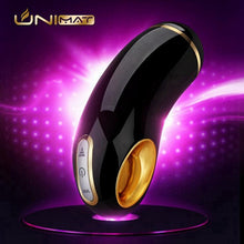 Unimat - Automatic and Handsfree Free Masturbator with Strong Sucker- with 10 mode vibrations